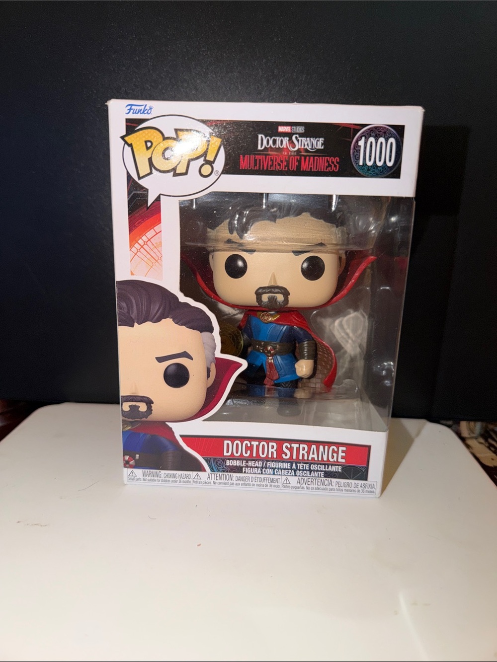 Funko Doctor Strange Pop! Vinyl Figure - Blue, Red, Gold